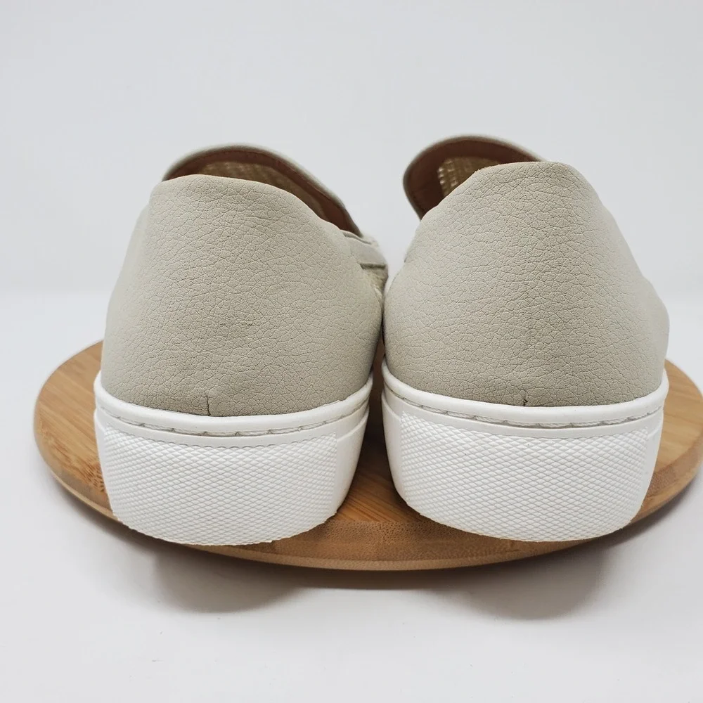 Steven by Steve Madden Katia Womens 10 Sneakers Beige Raffia Slip On Loafer Shoe